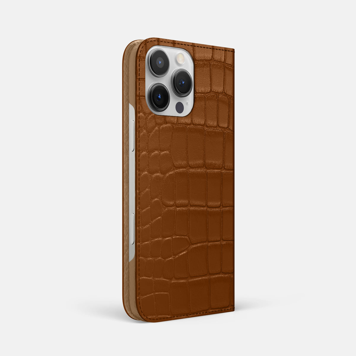 Honey iPhone 16 Pro Max Folio Slim Case Alligator -1 | Honey