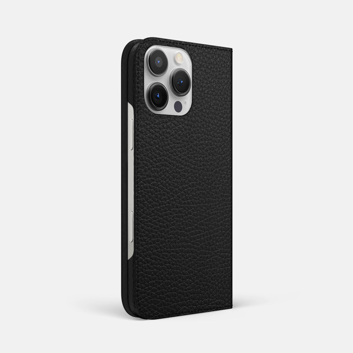 Black iPhone 16 Pro Max Folio Case Calf -1 | Black