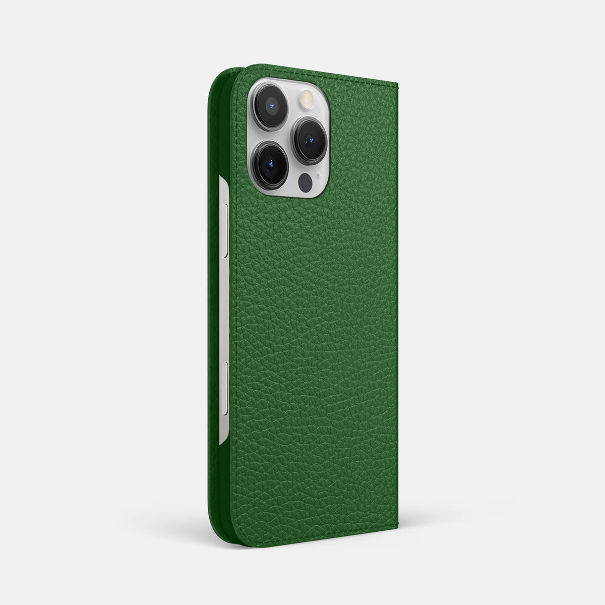 Dark-Green iPhone 16 Pro Max Folio Case Calf -1 | Dark-Green