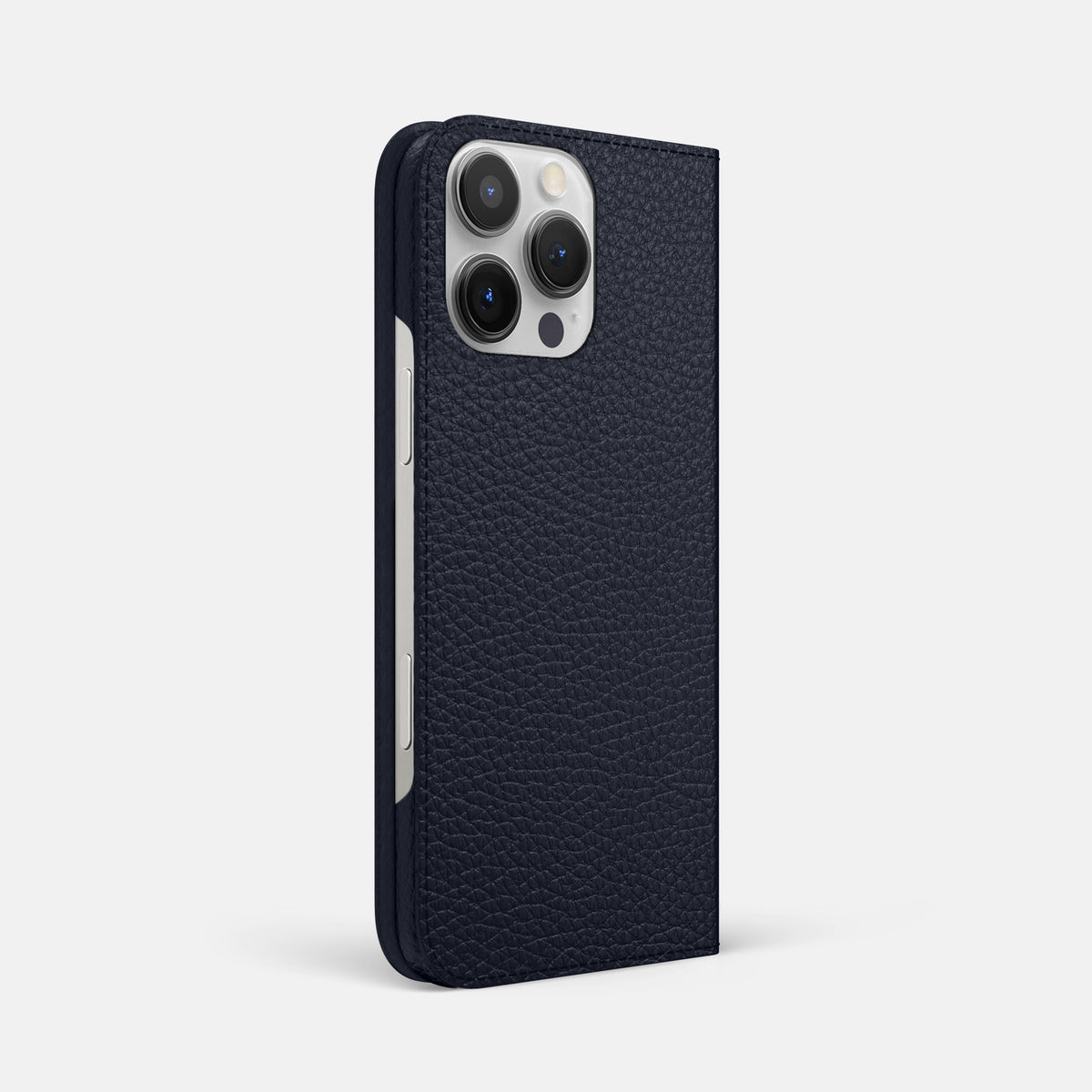 Marine iPhone 16 Pro Max Folio Case Calf -1 | Marine