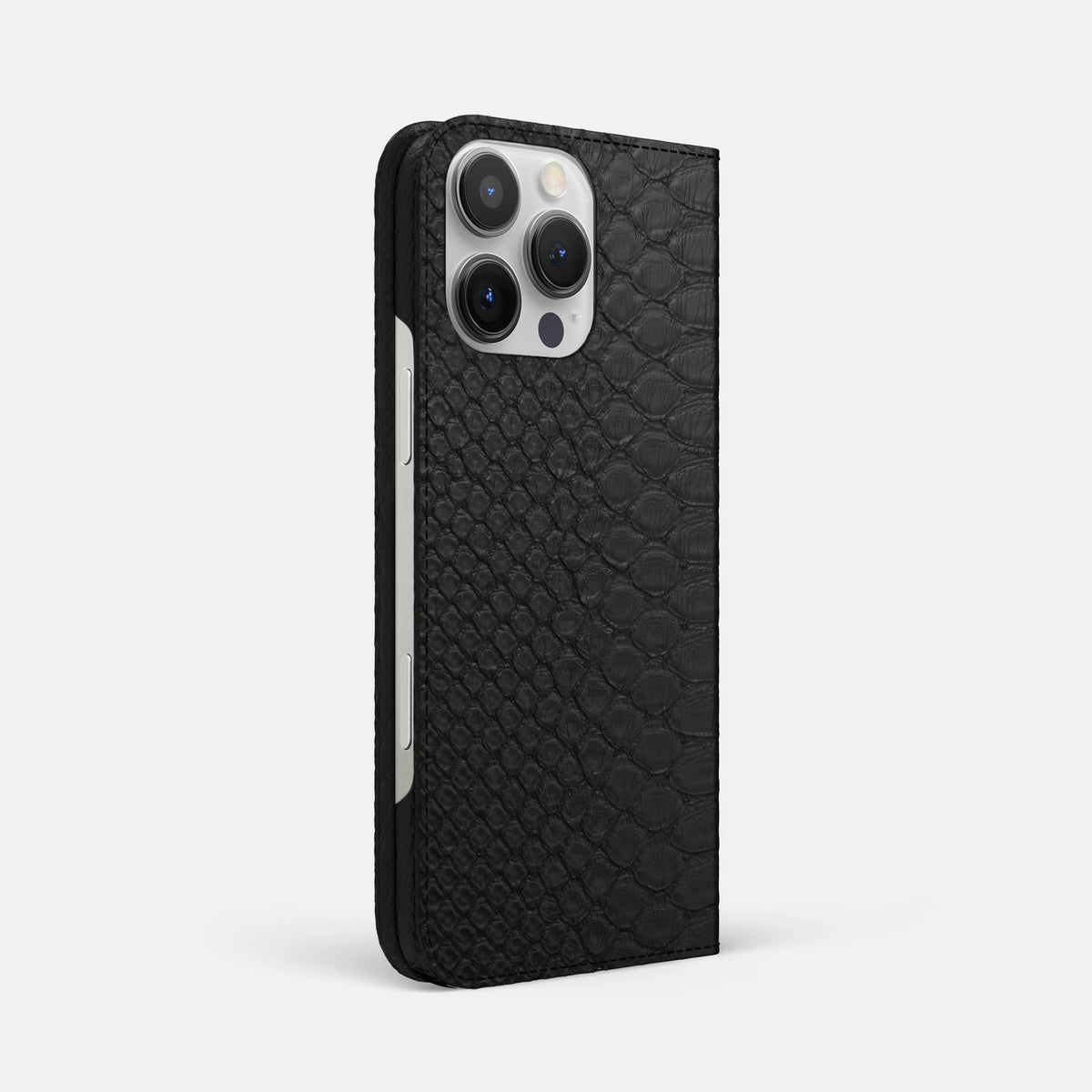 Black iPhone 16 Pro Max Folio Case Python -1 | Black