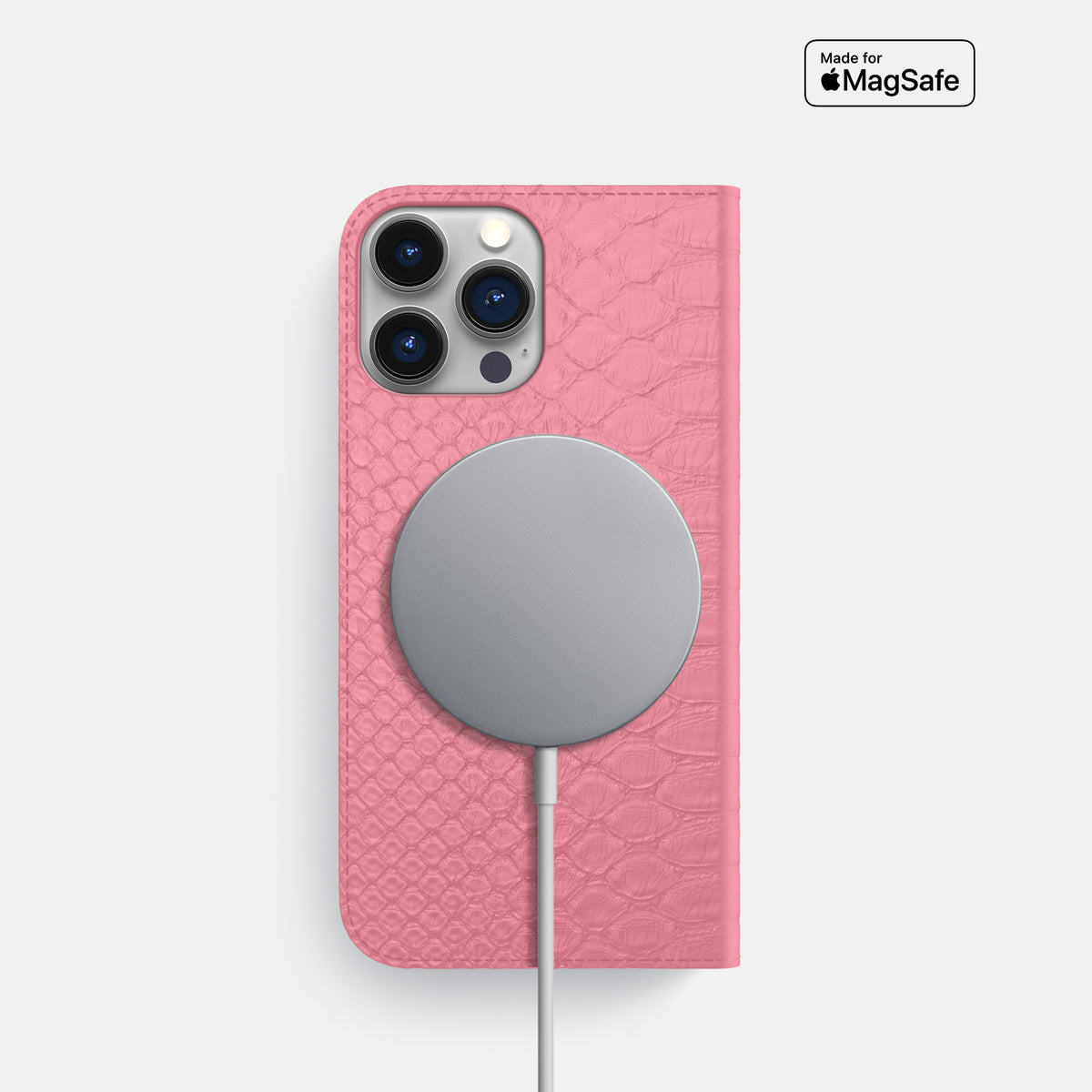 Pink iPhone 16 Pro Folio Case Python -3 | Pink