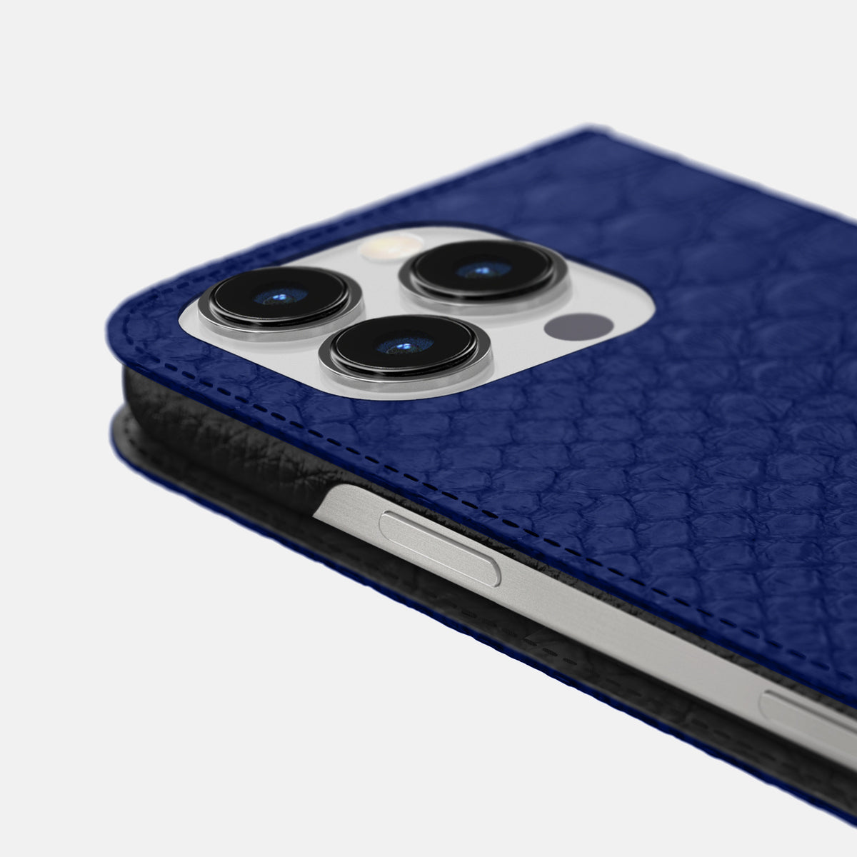 Royal Blue iPhone 16 Pro Folio Case Python -5 | Royal-Blue