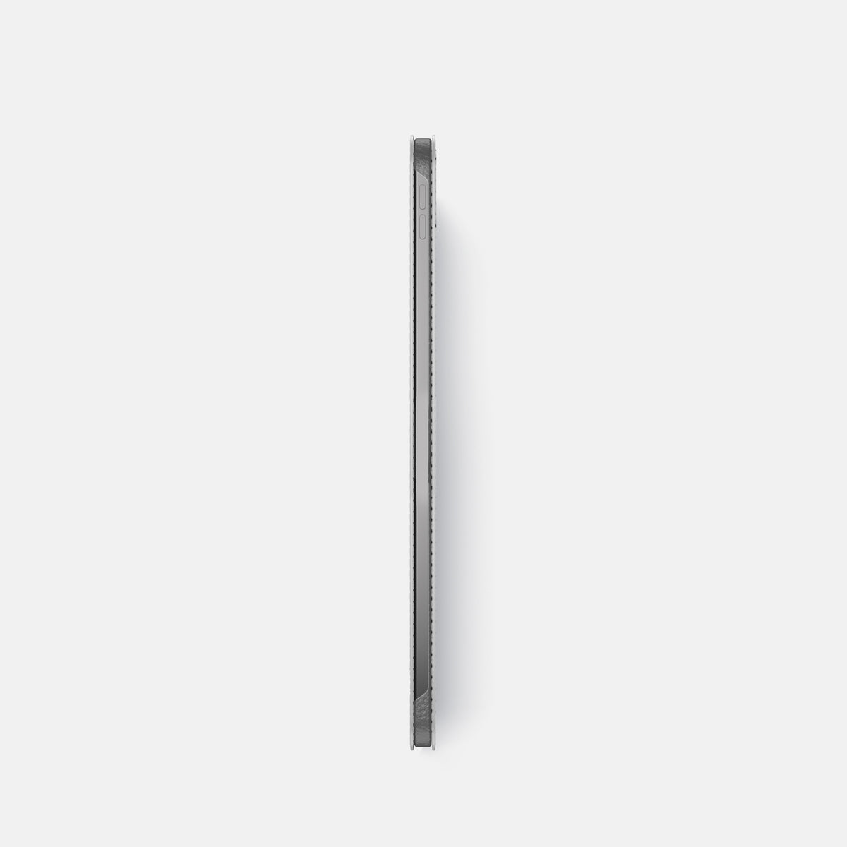 Natural Folio Stand For iPad Pro 11-inch (5th gen) In Himalayan Crocodile -5 | Natural