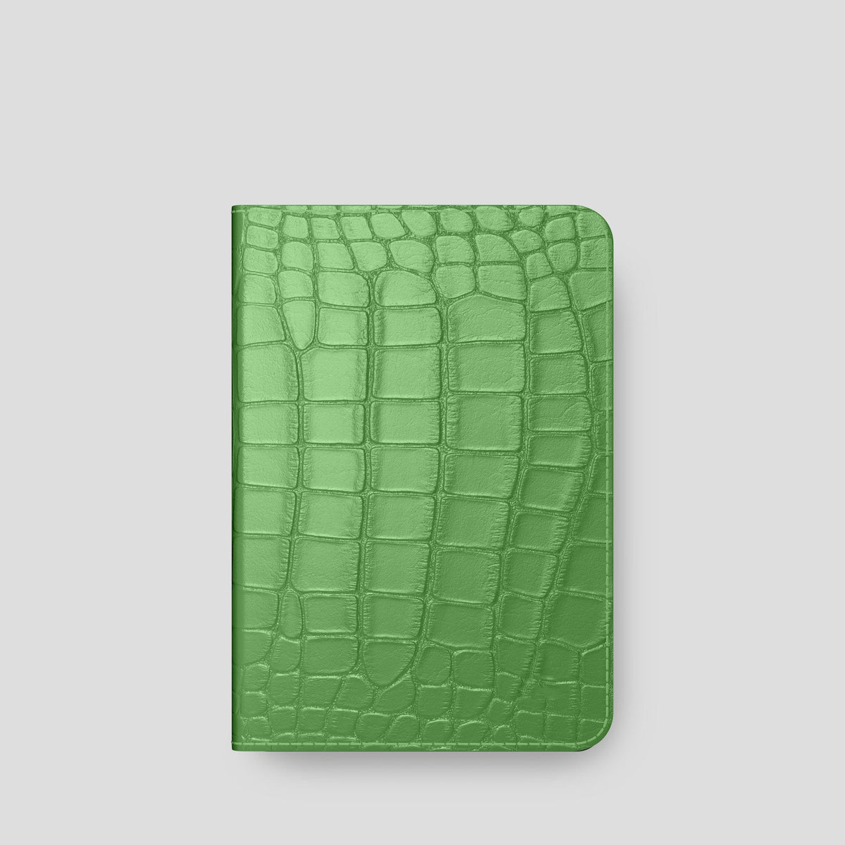 Apple-Green Folio Stand Case For iPad Pro 11-inch (2nd/3rd/4th gen) Alligator -6 | Apple-Green