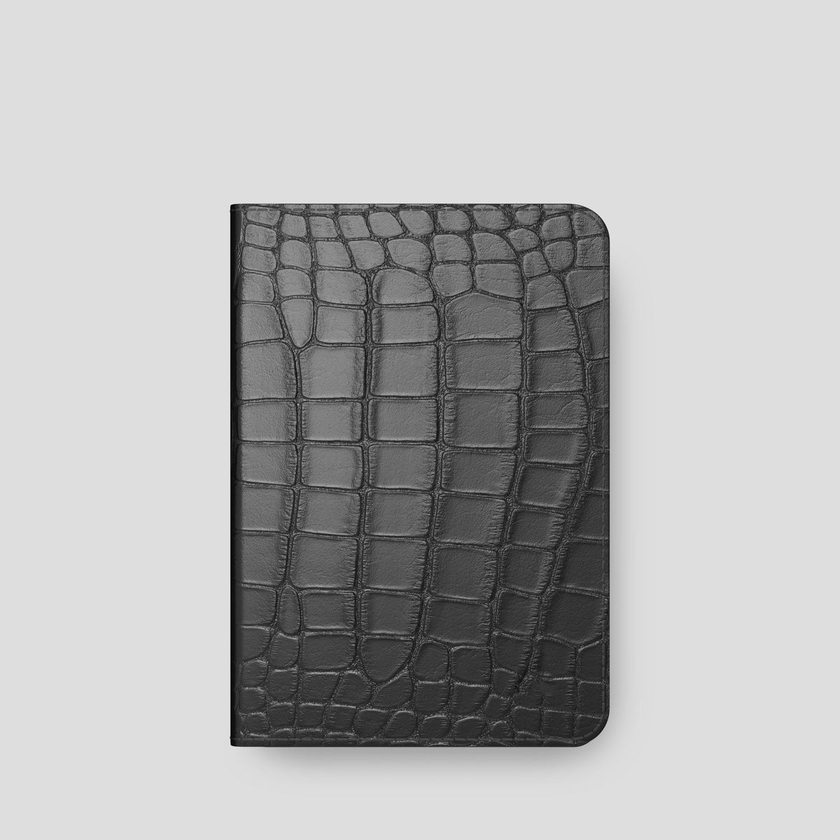 Grey Folio Stand Case For iPad Pro 11-inch (2nd/3rd/4th gen) Alligator -6 | Grey