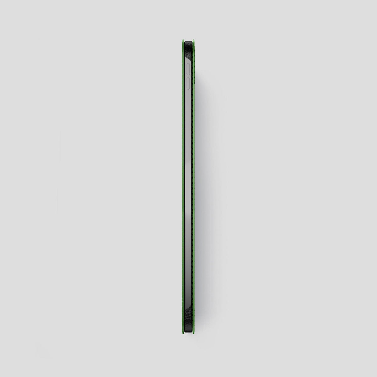 Apple-Green Folio Stand Case For iPad Pro 12.9-inch (5th gen) Alligator -5 | Apple-Green