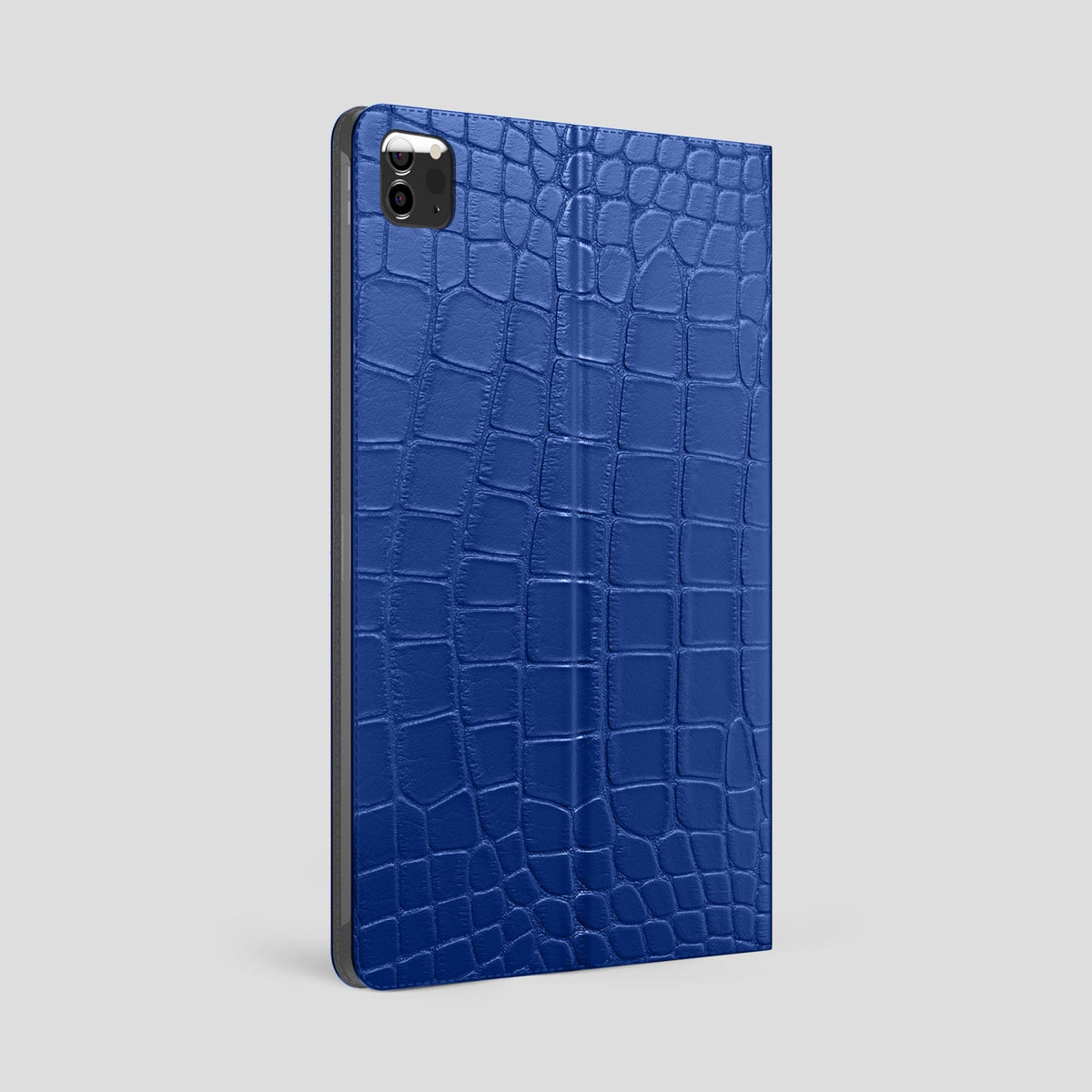 Royal Blue Folio Stand Case For iPad Pro 12.9-inch (5th gen) Alligator -2 | Royal-Blue