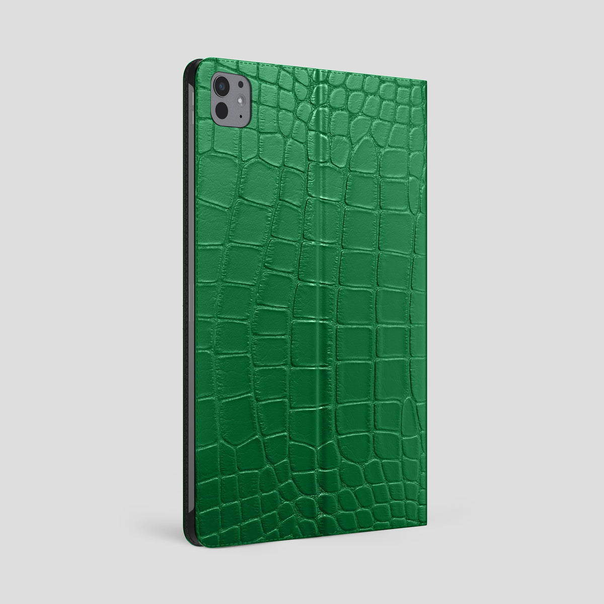 Forest-Green Folio Stand Case For iPad Pro 13-inch (7th gen) Alligator -2 | Forest-Green
