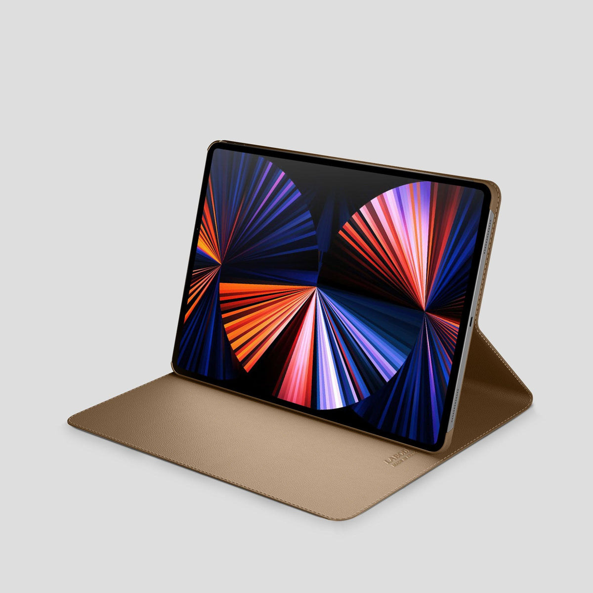 Orange Folio Stand Case For iPad Pro 13-inch (7th gen) Alligator -4 | Orange