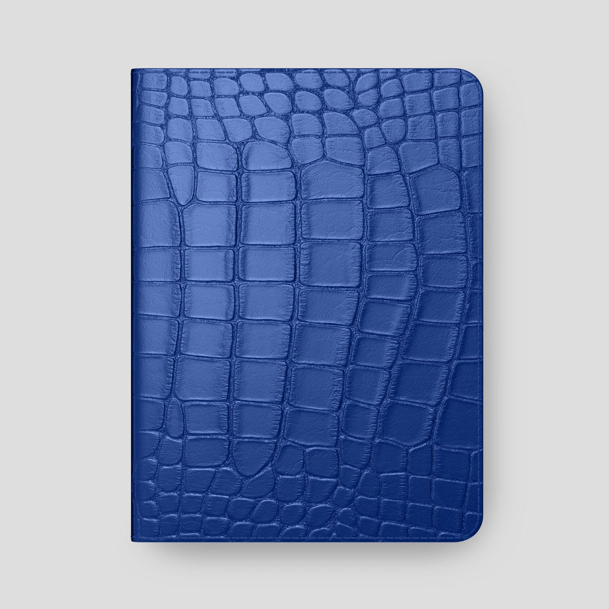 Royal Blue Folio Stand Case For iPad Pro 13-inch (7th gen) Alligator -6 | Royal-Blue