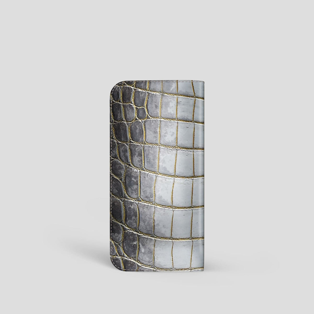 Gold Glasses Case Himalayan Crocodile -2 | Gold
