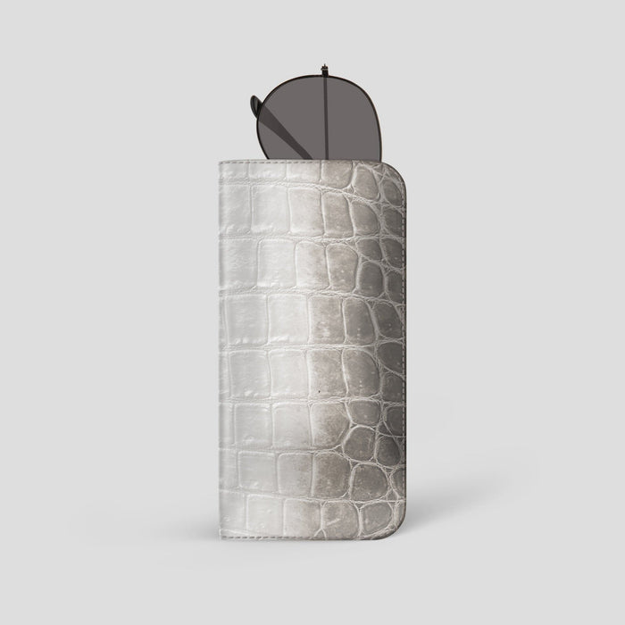 Grey Glasses Case Himalayan Crocodile -1 | Grey
