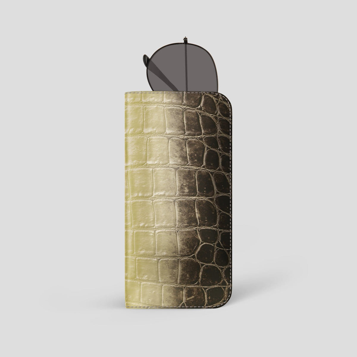 Natural Glasses Case Himalayan Crocodile -1 | Natural