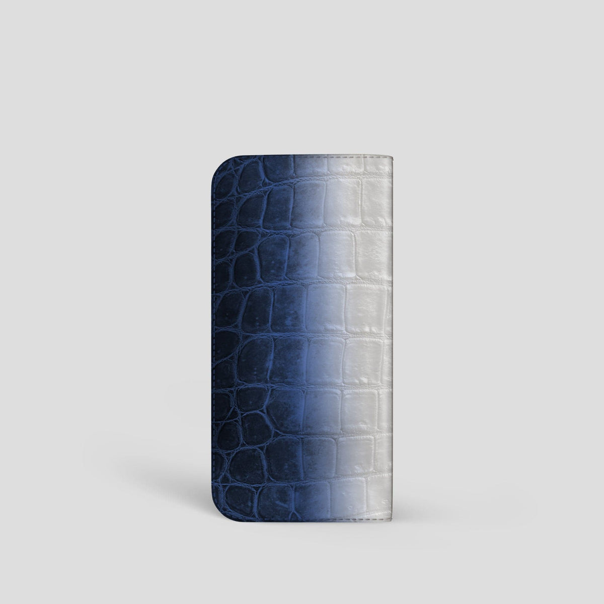 Navy Blue Glasses Case Himalayan Crocodile -2 | Navy-Blue