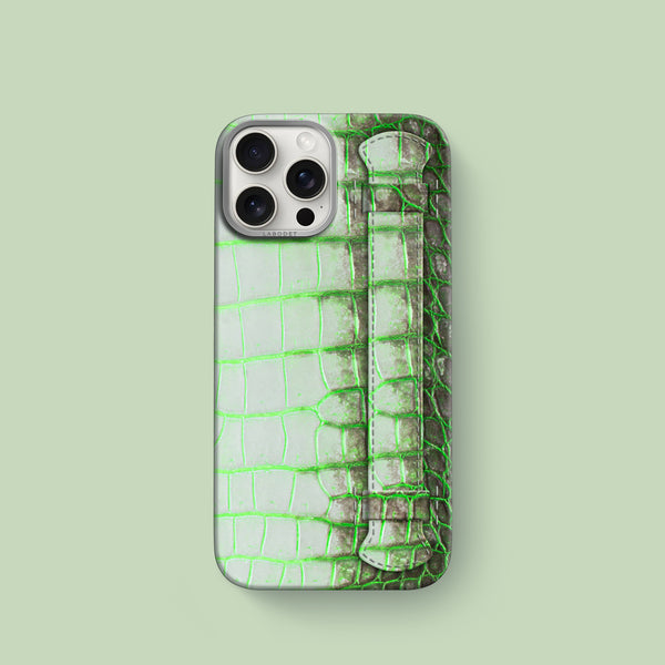 Handle Case 1/1 Hulk For iPhone 16 Pro In Himalayan Crocodile