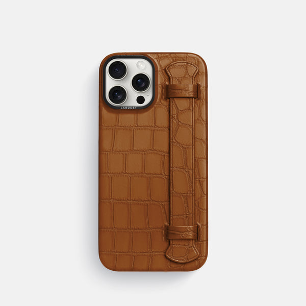 Handle Case For iPhone 16 Pro In Alligator