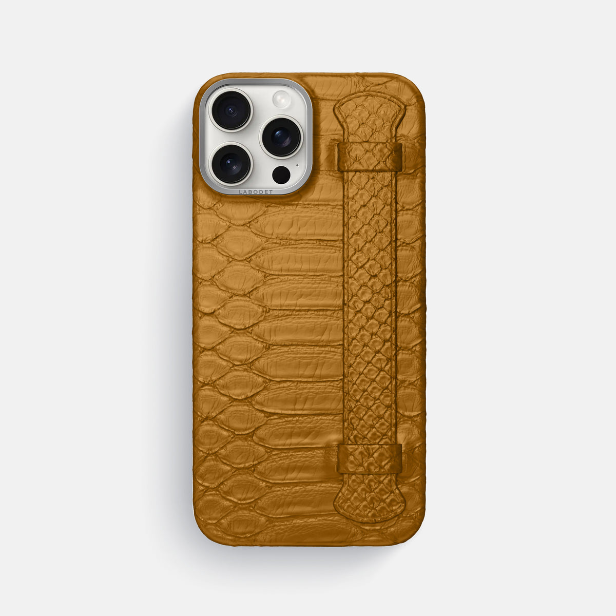 Honey iPhone 16 Pro Max Handle Case Python with Steel Metal -1 | Honey-Steel