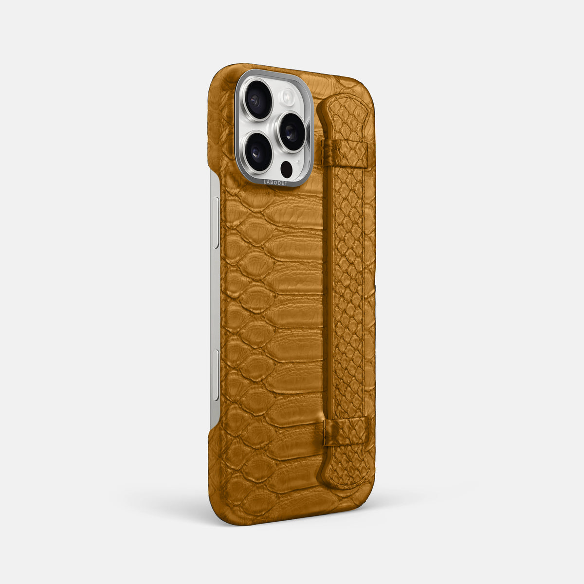 Honey iPhone 16 Pro Max Handle Case Python with Steel Metal -2 | Honey-Steel