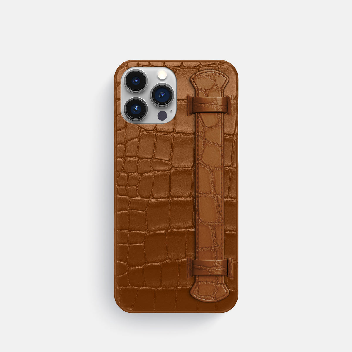 Honey iPhone 16 Pro Slim Handle Case Alligator -1 | Honey