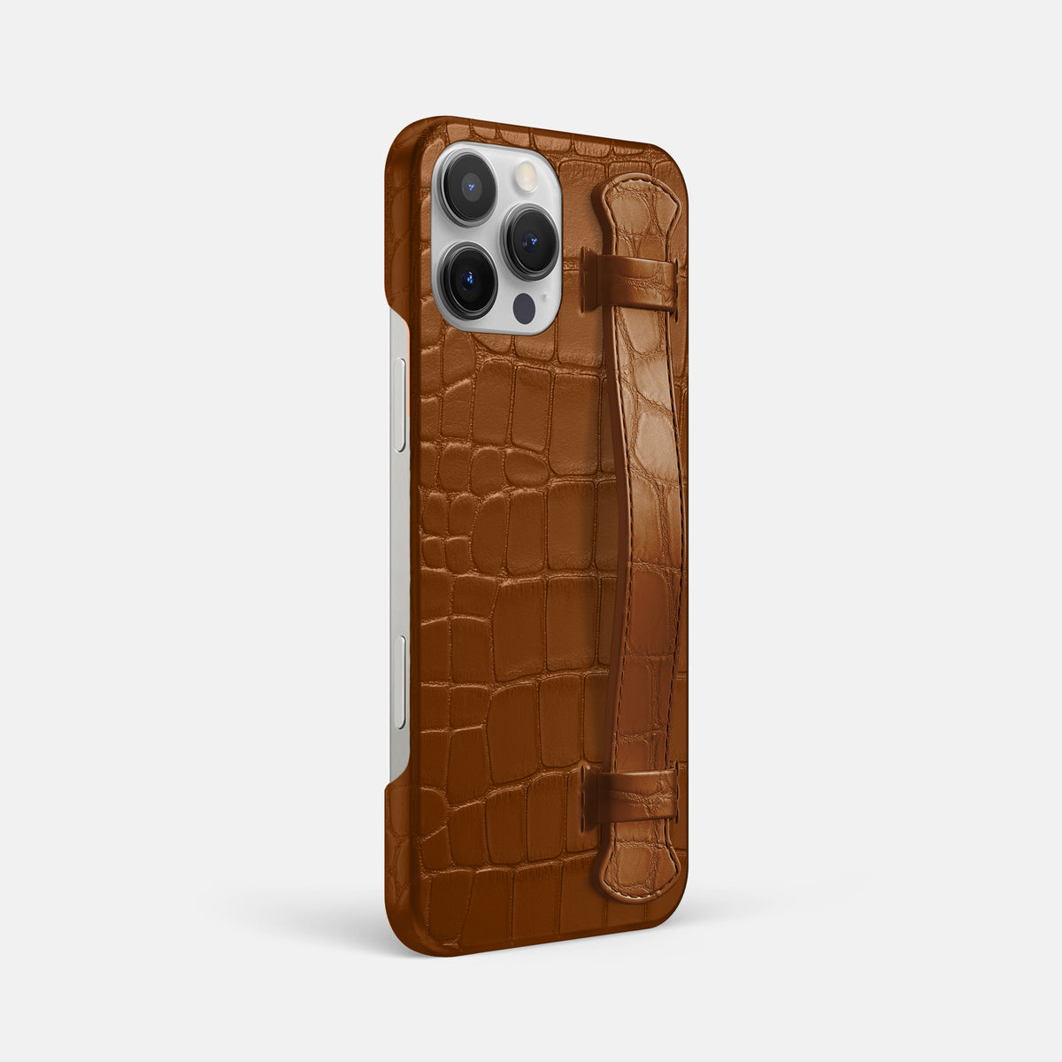 Honey iPhone 16 Pro Max Slim Handle Case Alligator -2 | Honey