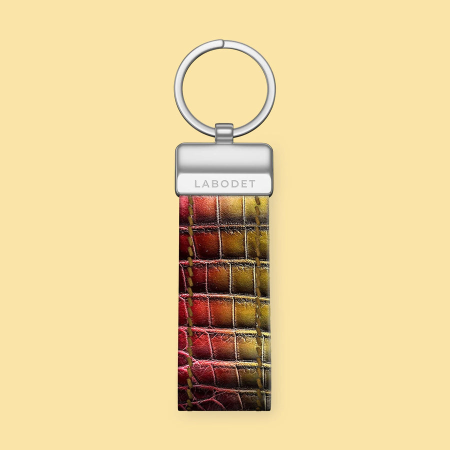 Keyring Sunset In Alligator