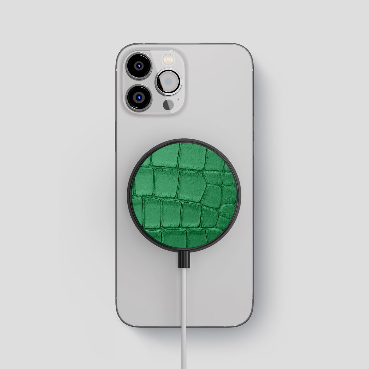 Green MagSafe Charger Alligator -2 | Green