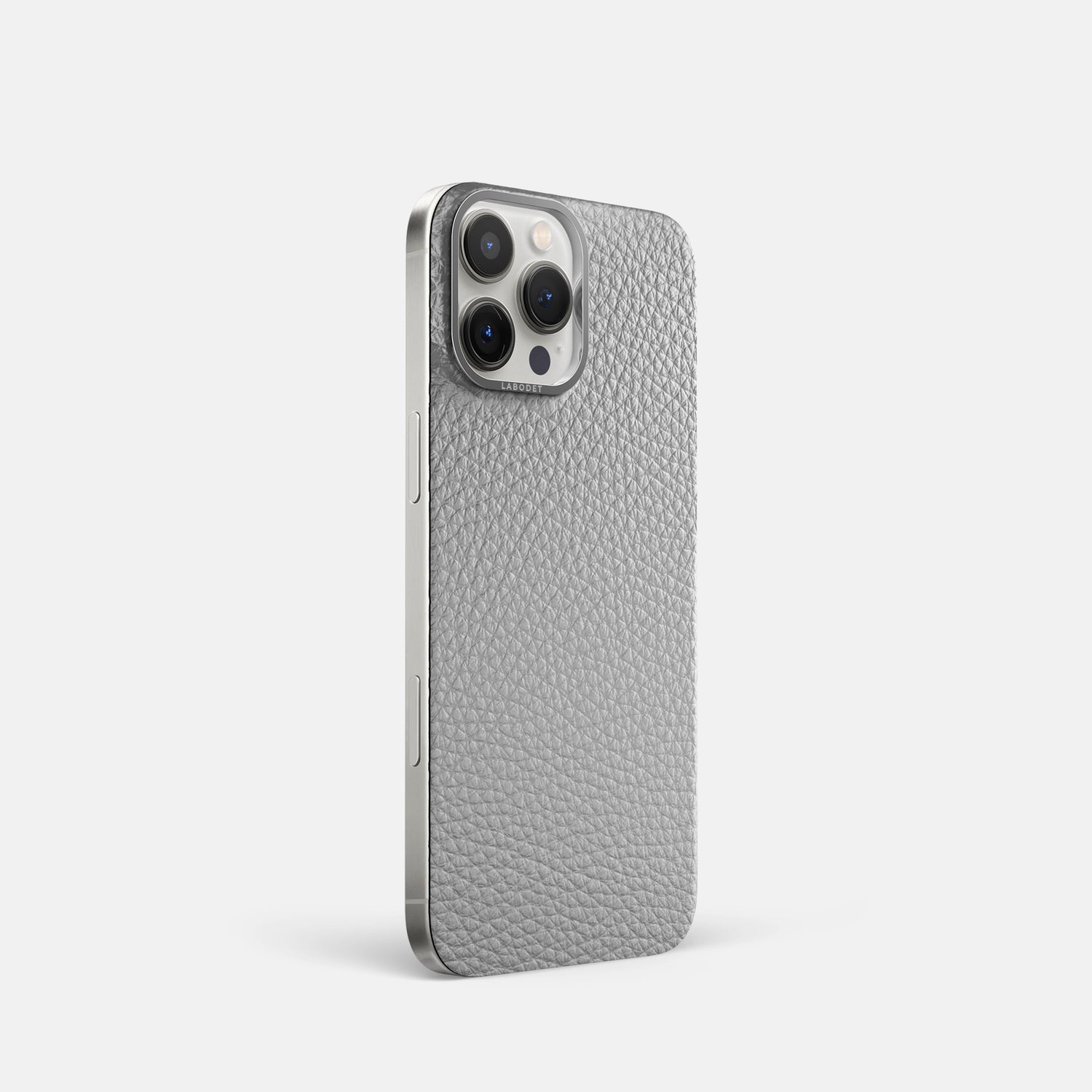 Nuage iPhone 16 Pro Magsafe Mask Calf with Steel Metal -2 | Nuage-Steel