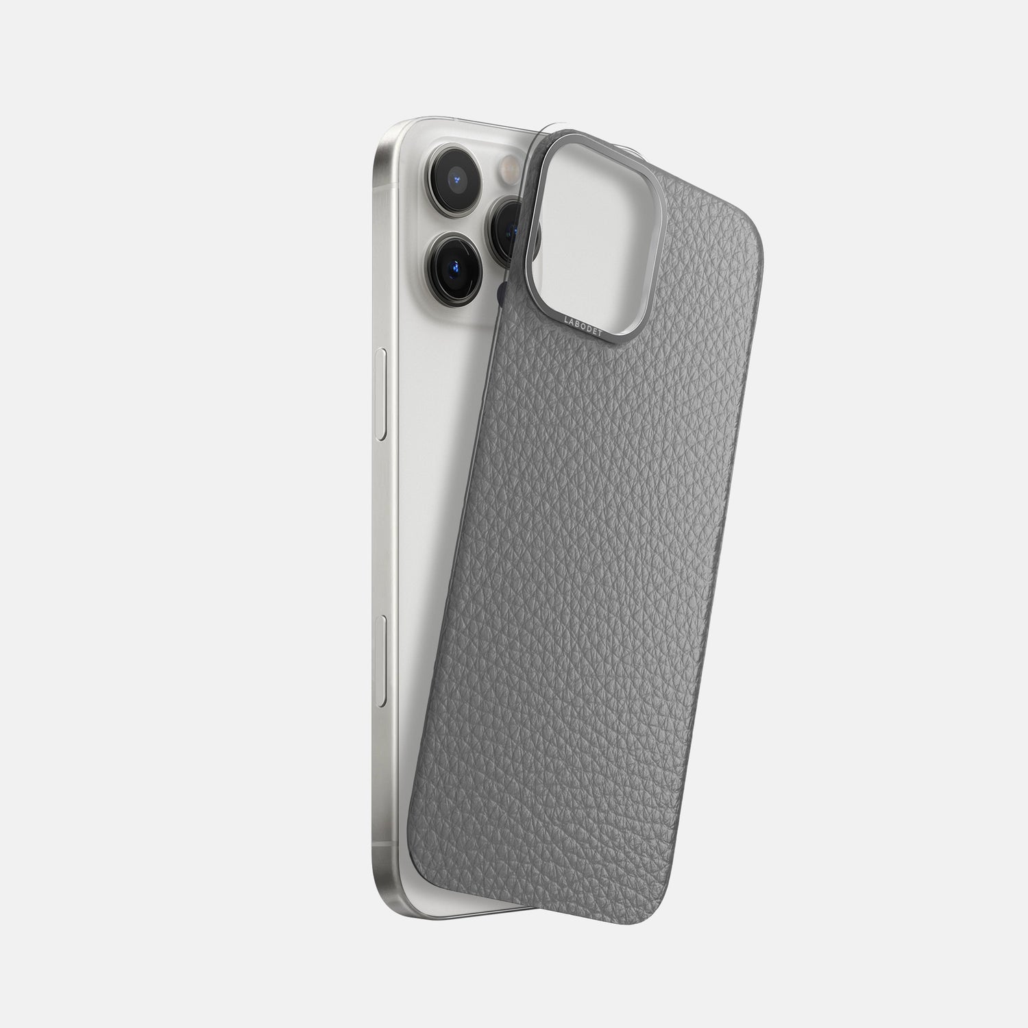 Souris iPhone 16 Pro Max Magsafe Mask Calf with Steel Metal -1 | Souris-Steel