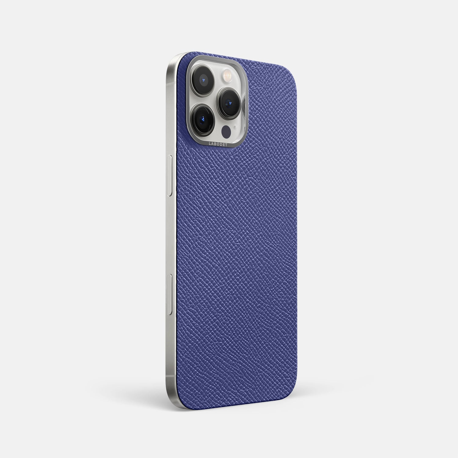 Purple iPhone 16 Pro Max MagSafe Mask Calf with Steel Metal -2 | Purple-Steel