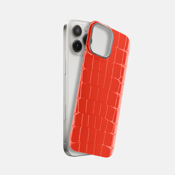 MagSafe Mask For iPhone 16 Pro Max In Shiny Alligator