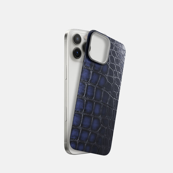 MagSafe Mask For iPhone 16 Pro In Patina Alligator