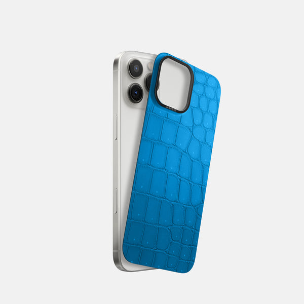 MagSafe Mask For iPhone 16 Pro In Porosus Crocodile