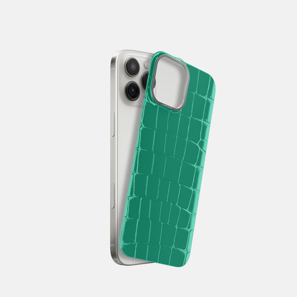 MagSafe Mask For iPhone 16 Pro In Shiny Alligator