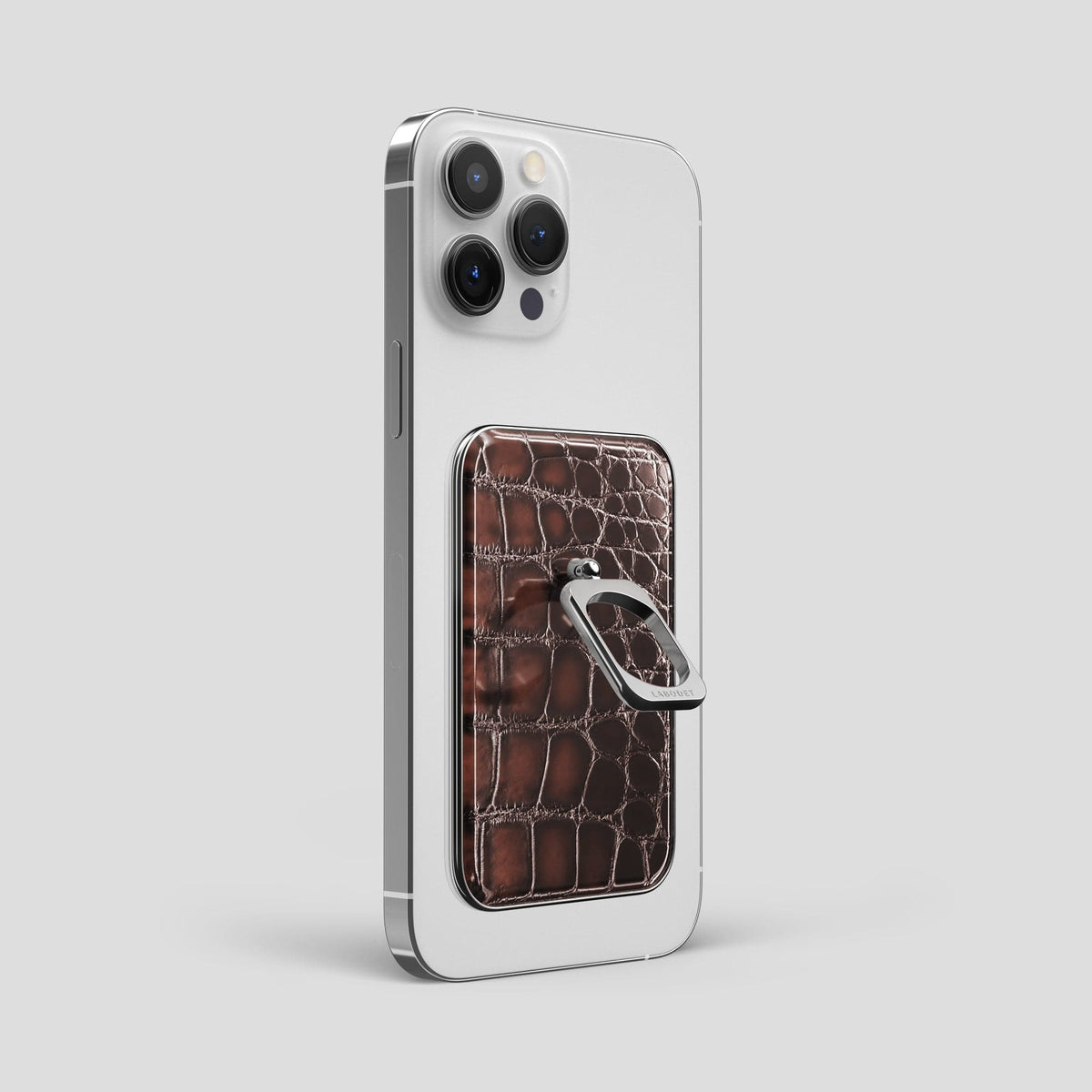 Havana-Brown iPhone 14 Pro Max MagSafe Ring with Steel Metal -1 | Havana-Brown-Steel