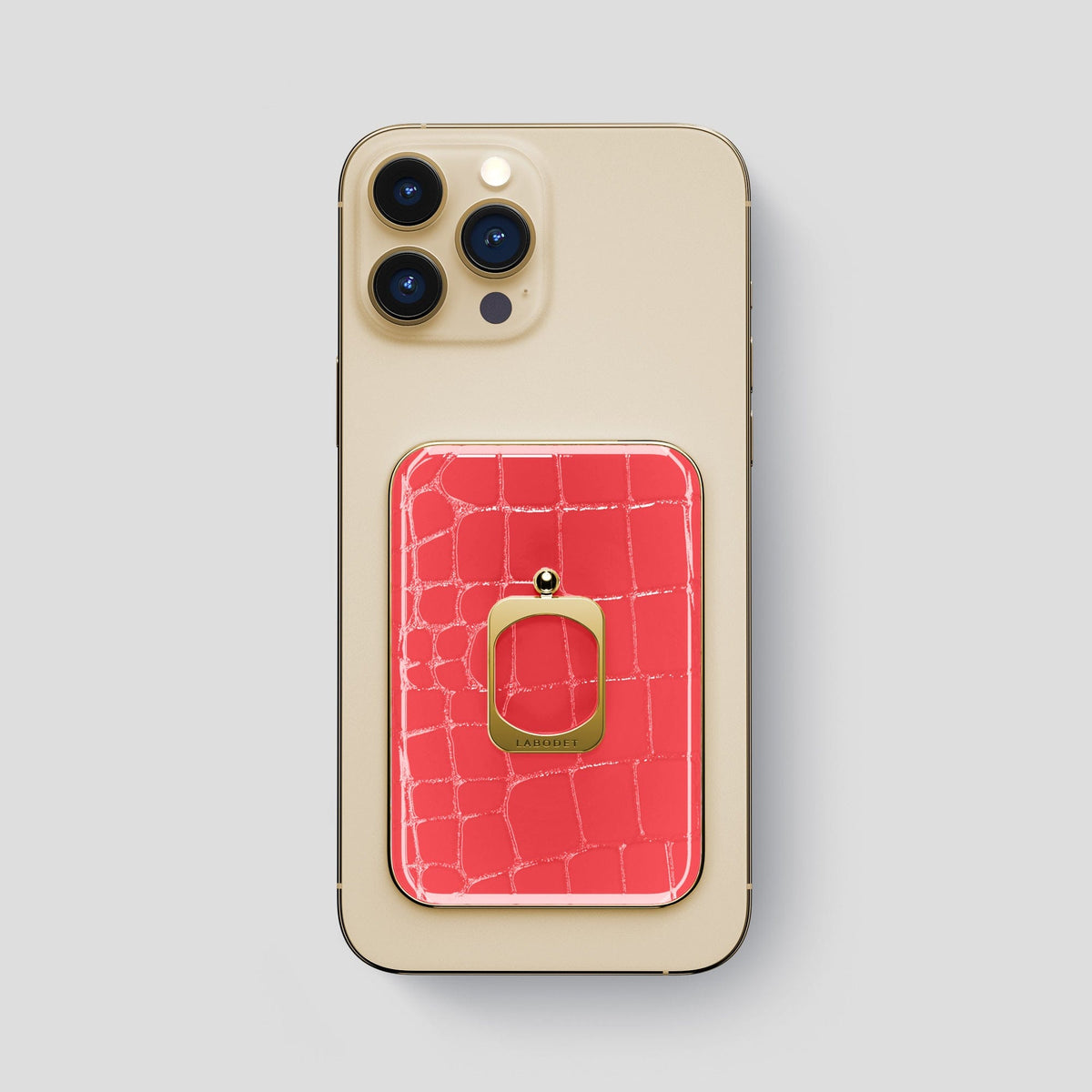 Papaya MagSafe Ring iPhone 14 Pro Max with Gold Metal -1 | Papaya-Gold
