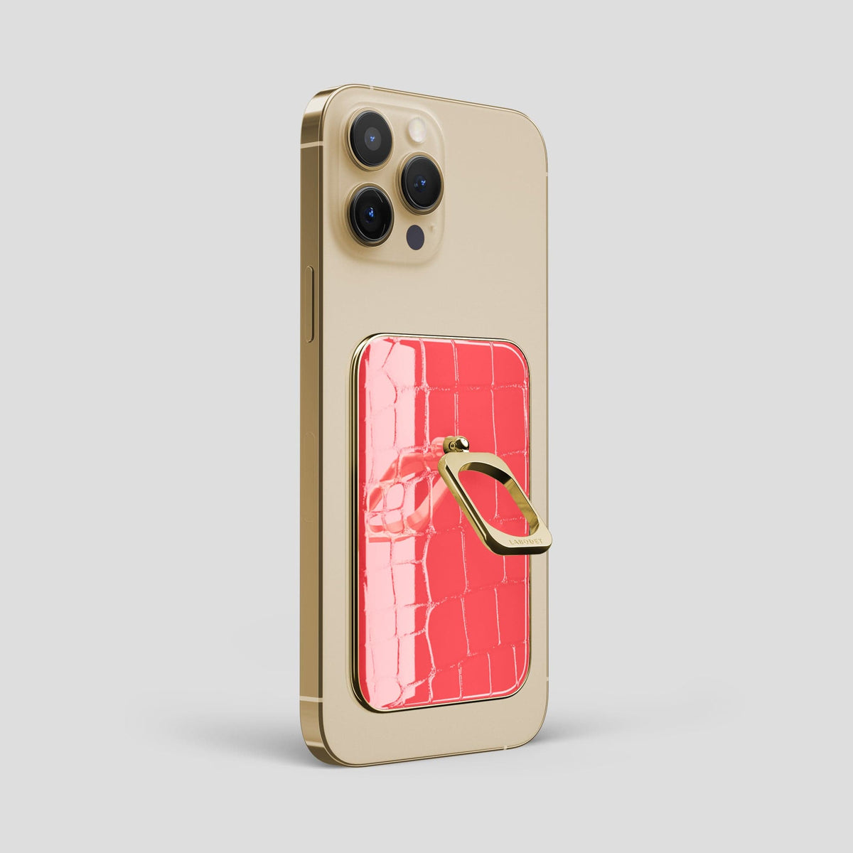 Papaya MagSafe Ring iPhone 14 Pro Max with Gold Metal -2 | Papaya-Gold