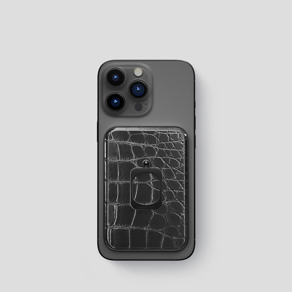 Havana-Black iPhone 14 Pro MagSafe Ring with Black Metal -2 | Havana-Black-Black