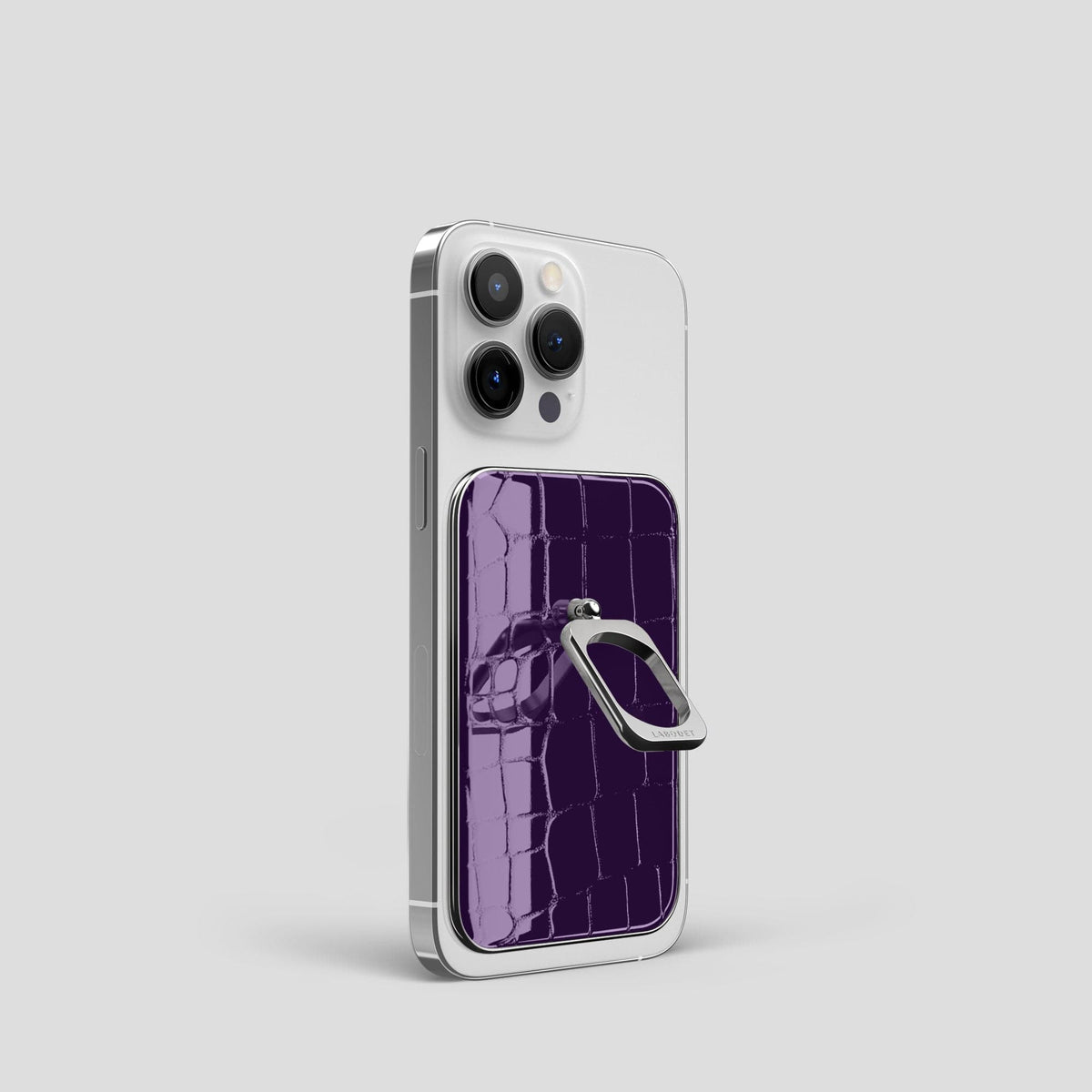 Purple MagSafe Ring iPhone 14 Pro with Steel Metal -1 | Purple-Steel