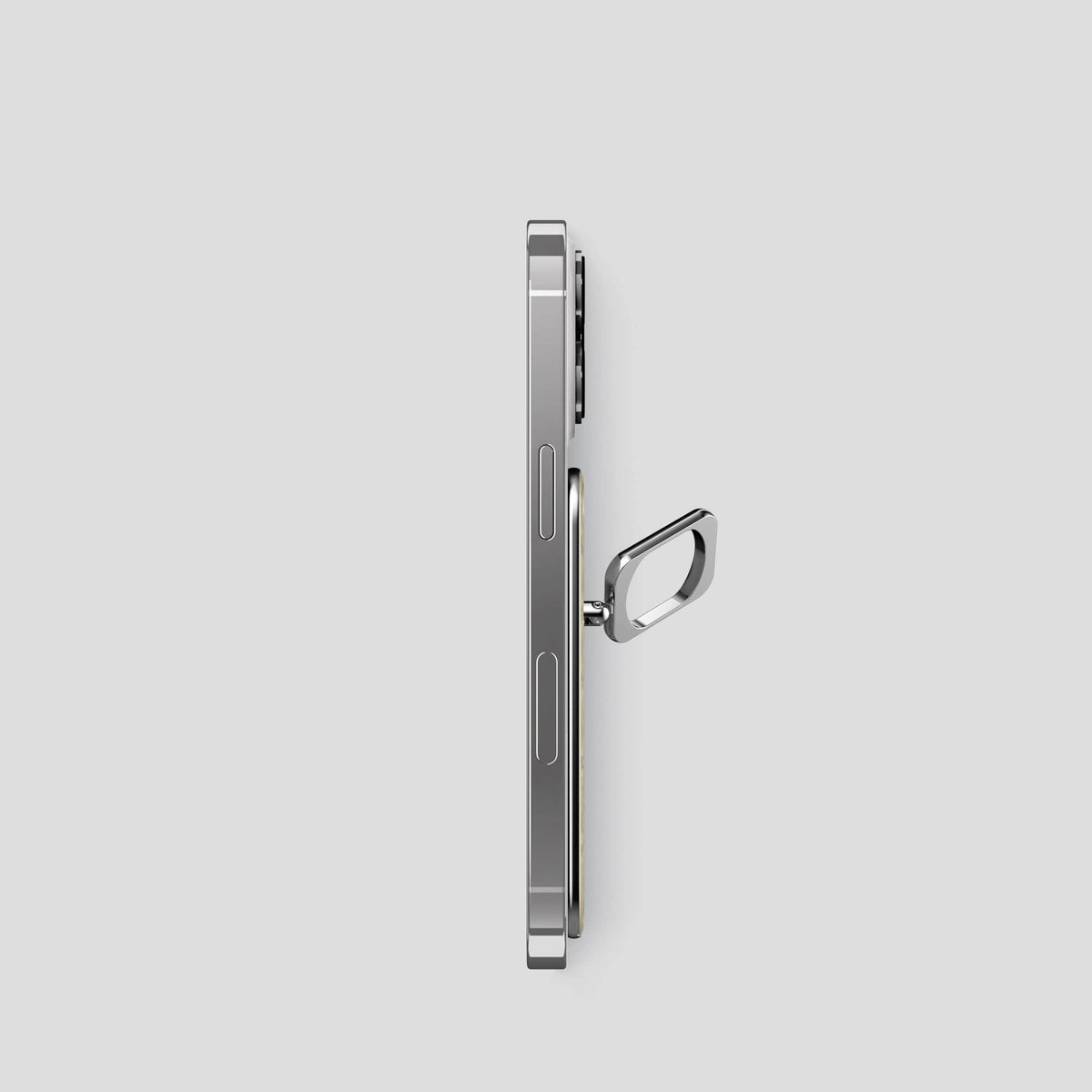 Natural iPhone 14 Pro Himalaya MagSafe Ring with Steel Metal -3 | Natural-Steel