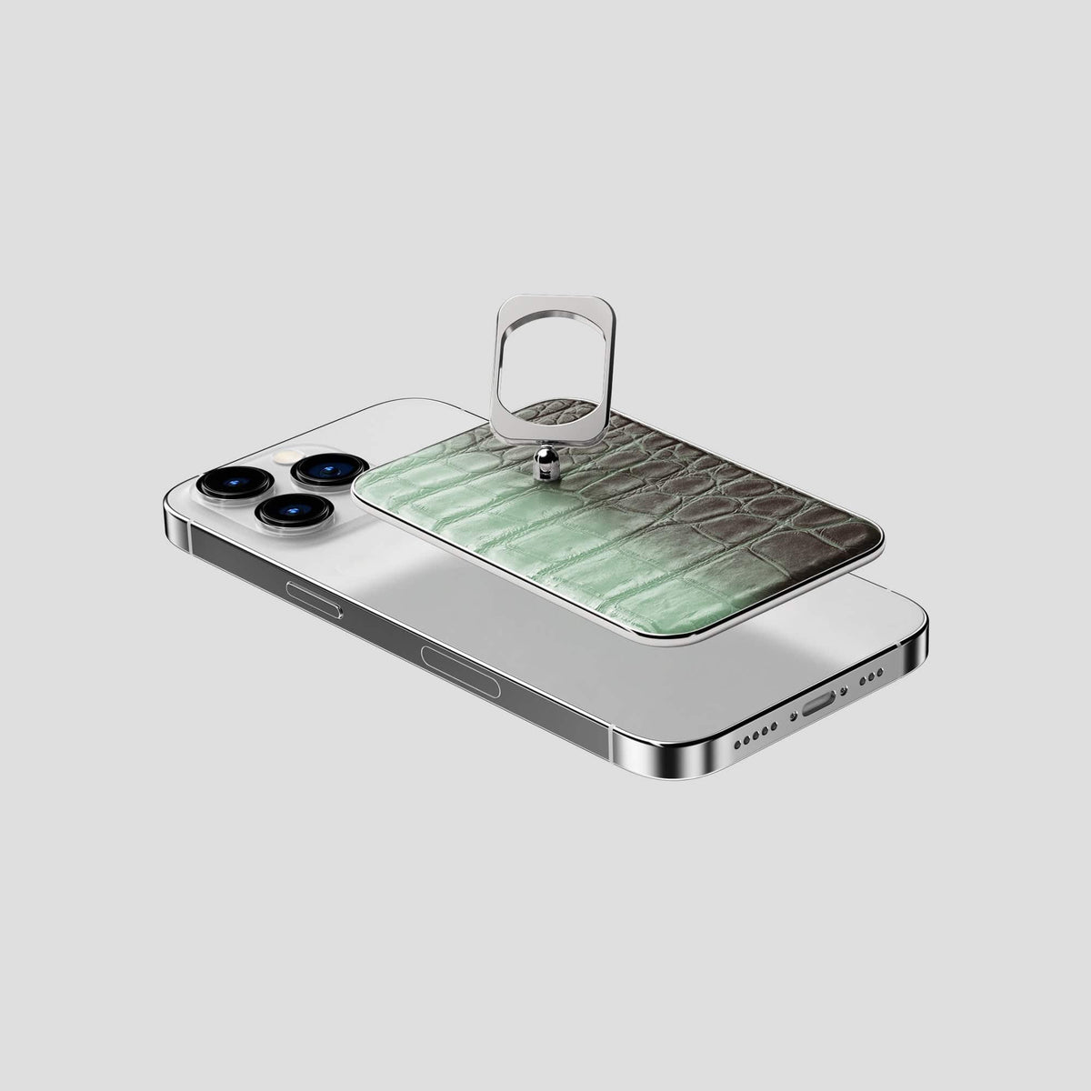 Pistachio iPhone 14 Pro Himalaya MagSafe Ring with Steel  Metal -4 | Pistachio-Steel