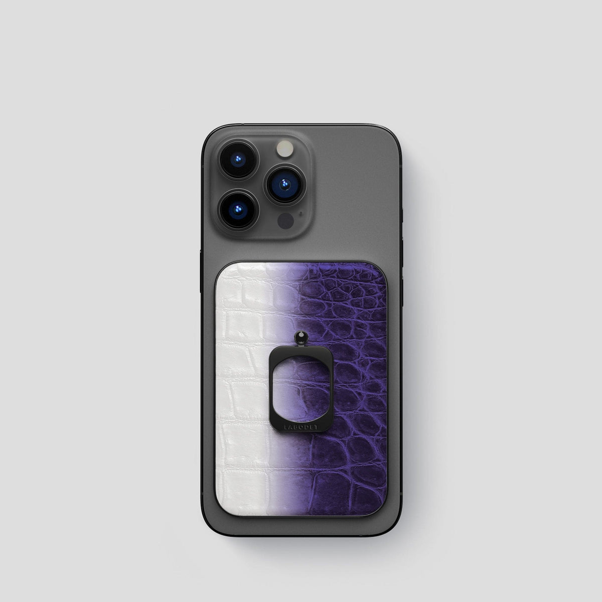 Purple iPhone 14 Pro Himalaya MagSafe Ring with Black Metal -1 | Purple-Black