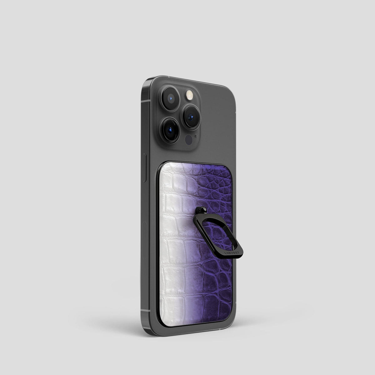 Purple iPhone 14 Pro Himalaya MagSafe Ring with Black Metal -2 | Purple-Black