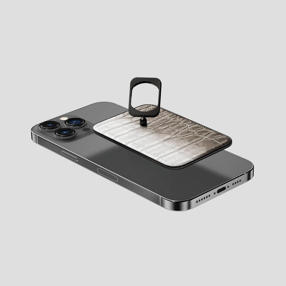Dark iPhone 14 Pro Max Himalaya MagSafe Ring with Black Metal -4 | Dark-Black