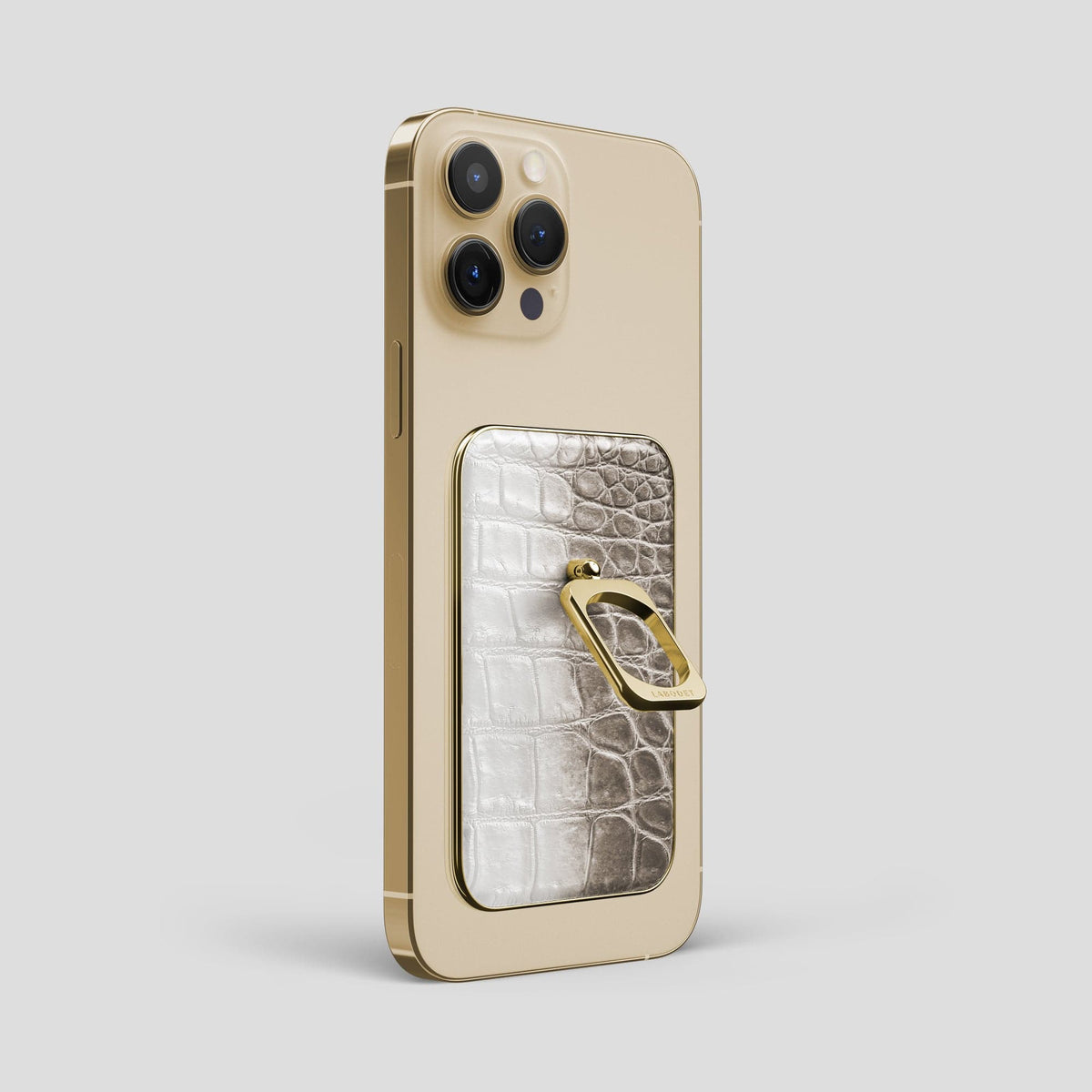 Dark iPhone 14 Pro Max Himalaya MagSafe Ring with Gold Metal -2 | Dark-Gold