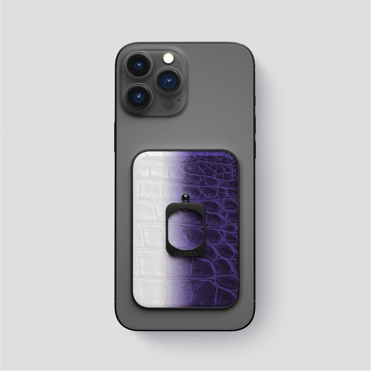 Purple iPhone 14 Pro Max Himalaya MagSafe Ring with Black Metal -1 | Purple-Black