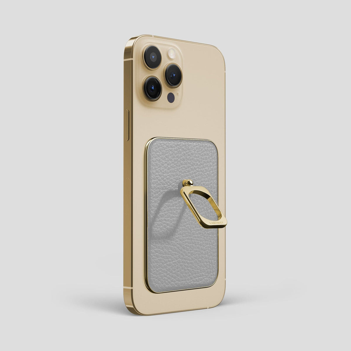 Nuage iPhone 15 Pro Max MagSafe Ring Calf with Gold Metal -1 | Nuage-Gold