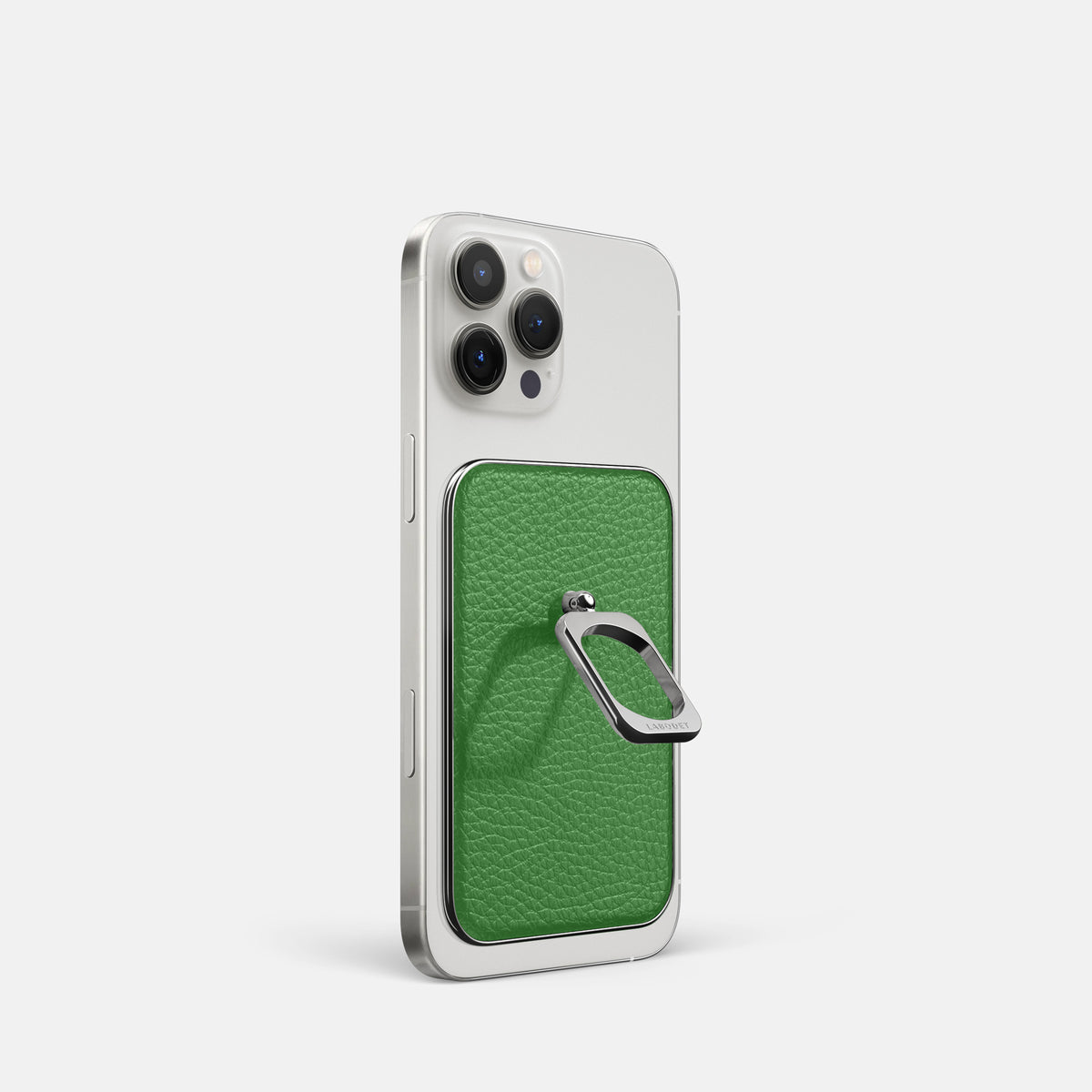 Herb iPhone 16 Pro MagSafe Ring Calf with Steel Metal -1 | Herb-Steel