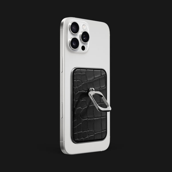 MagSafe Ring Edition Black For iPhone 16 Pro Max In Alligator