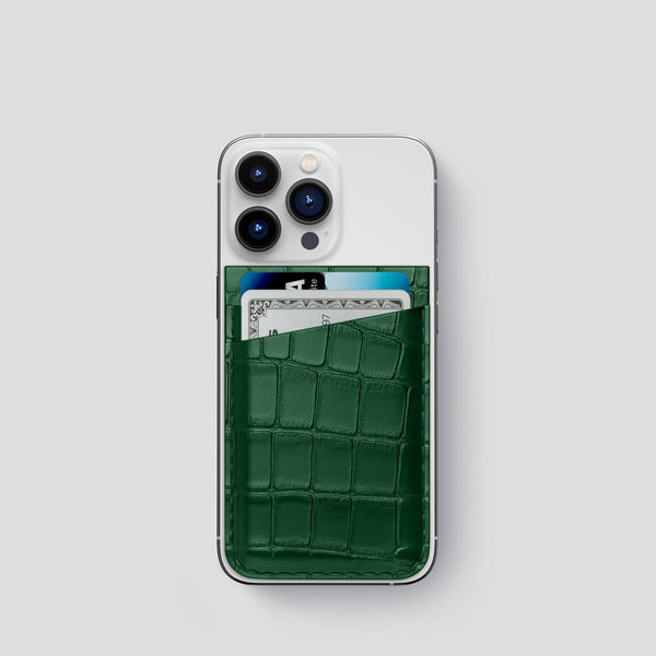 iPhone 15 Pro MagSafe Wallet Alligator